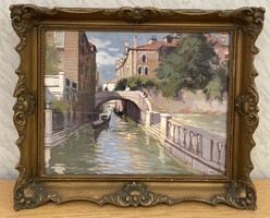 Croatian Kálmán Szatmári (1890-1957): Venice