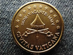 Vatican fantasy fittings sede vacante 10 euro cents 2005 (id59840)