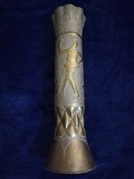 Copper sleeve vase
