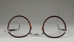 1E257 antique tortoise shell pattern glasses frame