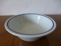 Alföldi kék csíkos tányér