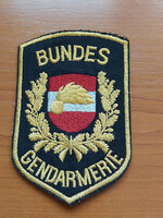 AUSZTRIA Bundes Gendarmerie Szövetségi csendőrség KARJELZÉSE
