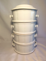 Antique porcelain food barrel, food barrel