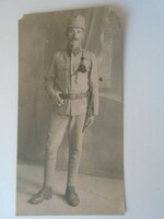 D194967  Katona fotó   kb 1914-18 egyenruha militária