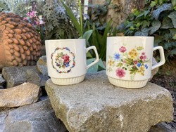 Zsolnay flower mug