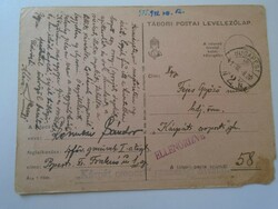 D194935 postcard - field post - economic office of the Carpathian group 1941 head winner