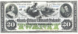 Kanada  20 Kanadai dollár  1872 REPLIKA