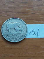 Malawi 1 florin 1964 copper-zinc-nickel 191.