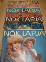 7 db újság - Nők lapja - 1981