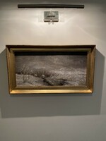 Losonci Lilla 1930 - Painter Valley Oil Painting