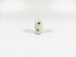 HERENDI, BAGOLY, MADÁR, KÉZZEL FESTETT MINIATŰR PORCELÁN FIGURA, HIBÁTLAN ! (B130)