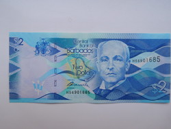 Barbados 2 dollár 2013 UNC