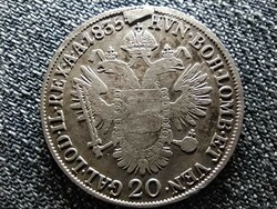 Ausztria II. Ferenc .583 ezüst 20 Krajcár 1835 B (id47444)