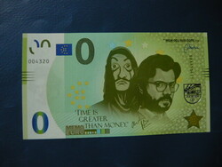 Belgium 0 memo euro is the big money robbery! Rare commemorative paper money! Ouch!