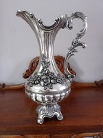 Vintage silver-plated Italian carafe, spout
