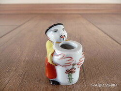 Antik Herendi mini kínai figura