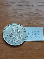 KÍNA CHINA 1 YUAN 1999 Nikkellel borított acél, Krizantém 1372