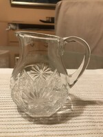 Small crystal pourer, jug