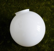 Fehér tejüveg opál gömb lámpabúra , lámpa , csillár búra 17,5 cm