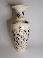 Zsolnay búvavirág mintás 35 cm magas váza, újszerű!