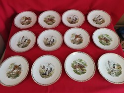 Limoges hunting plates!