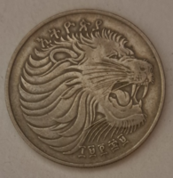 Etiópia 50 santim (oroszlán)
