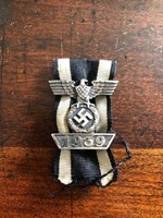 1939 German clasp with ribbon, 1939 German badge