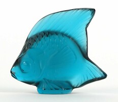 Lalique glass fish marked 1M802 5 cm