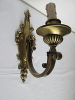 Old Art Nouveau brass wall lever. Negotiable!