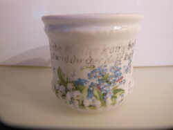 Mug - 2.5 dl - antique - porcelain - German - perfect