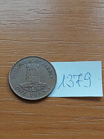 Jersey 1 penny 1985 tower le hocq tower, bronze 1379