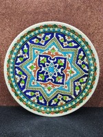 Turkish ceramic decorative plate