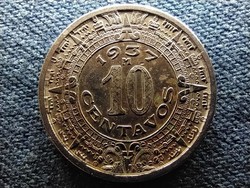 Mexikó Mexikói Egyesült Államok (1905-) 10 centavó 1937 M (id67781)