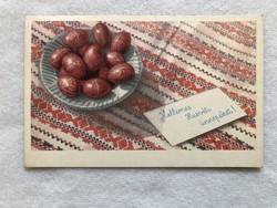 Régi rajzos Húsvéti képeslap - Hévízi Piroska rajz   -  Postatiszta