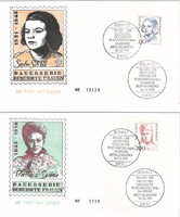 Commemorative cards, fdcs 0331 (bundes) mi 1497-1498 EUR 5.50