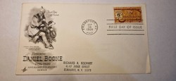 Első napi bélyeg 1968 Daniel Boonie