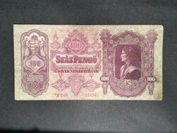 Hungary 100 pengő 1930 star f