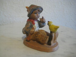 Hummel, old terracotta figure,