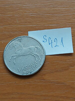 Norway 1 kroner 1969 olive v, horse copper-nickel s421