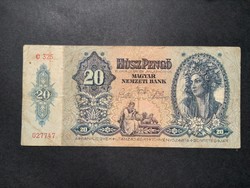 Hungary 20 pengő 1941 f
