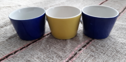 Retro drasche porcelain coffee cups - 3 pcs -