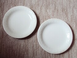 Retro régi jelzett lapos tányér GRÁNIT Kispest Cs. K. Gy. 2 db