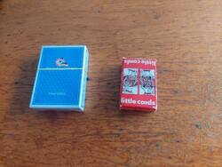 Little cards mini French cards (poker, rummy, etc.)
