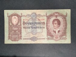 Hungary 50 pengő 1932 f