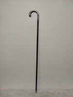 Antique miner tool silver-plated art nouveau Jugendstil cane film theater costume accessory 433 7351
