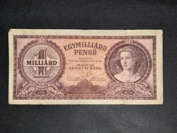 Magyarország 1 milliárd Pengő 1946 VG