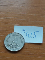 JERSEY 5 PENCE 2008 18 mm, Seymouri torony, Réz-nikkel  S415