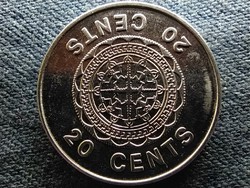 Salamon-szigetek II. Erzsébet (1952-2022) 20 cent 1989  UNC forgalmi sorból (id70130)