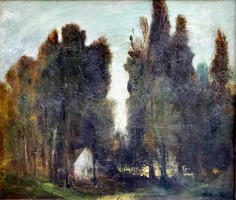 Gyula Rudnay (1878-1957): Bábonyi forest farm