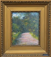 József Fodor, oil painting. Without sign. In a nice antique frame.